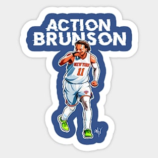 Action Brunson Sticker